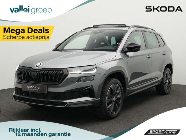 Skoda Karoq skoda  1.5 tsi 150 pk dsg act sportline business | panoramadak | achteruitrijcamera | matrix led | stoelverwarming | adaptive cruise | keyless foto 7