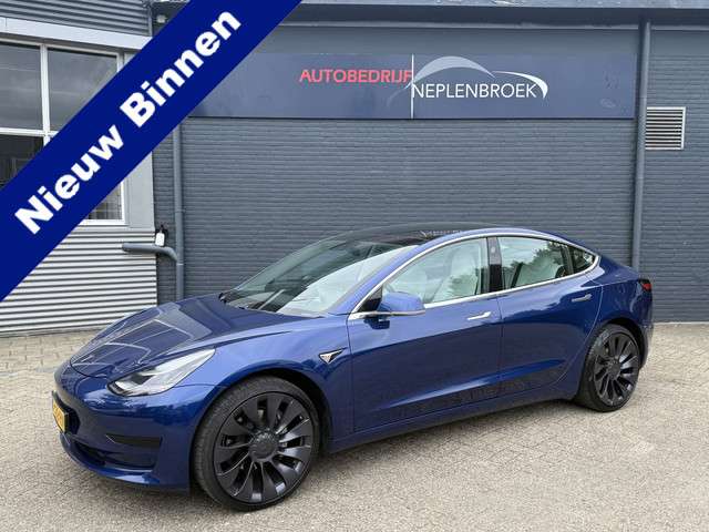 Tesla Model 3 Standard RWD Plus 60 kWh Bj 2019 Km 56.000 Nap 2e eigen Dealer onderhouden NIEUWSTAAT !!