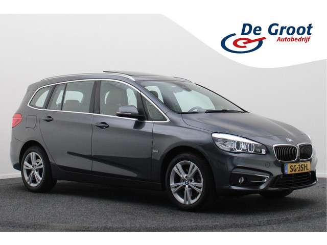 Bmw 2 Serie 2-serie gran tourer 218i 7p. luxury automaat leer, panoramadak, head-up, camera, led, navigatie foto 2