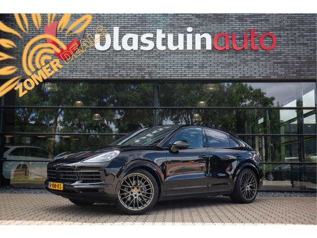 Porsche Cayenne coupé 3.0 e-hybrid platinum edition , pano, sport chrono, trekhaak, org. nl foto 7