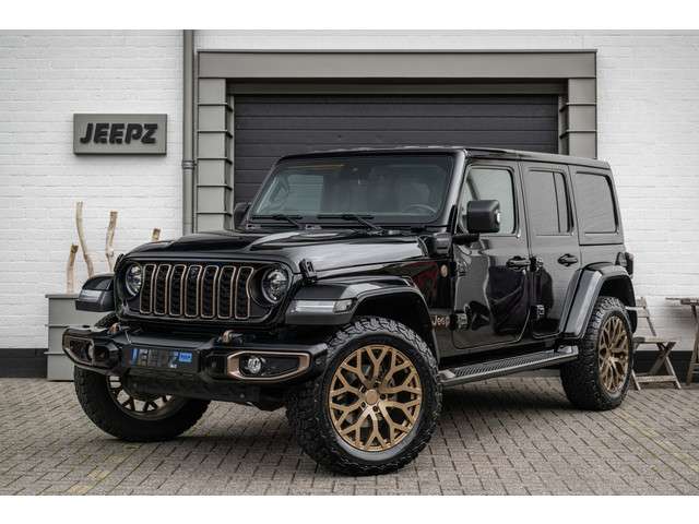Jeep Wrangler Unlimited 4xe 380 Sahara - Jeepz Edition - 20" Bronzen velgenset
