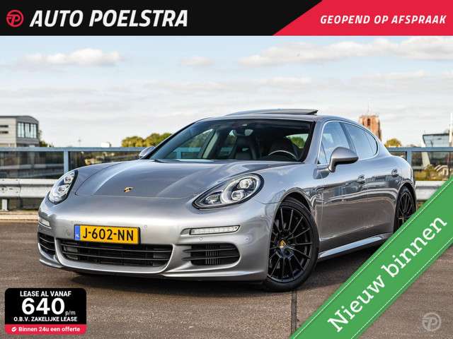 Porsche Panamera 3.0 S 421 PK Facelift Schuifdak Luchtvering LED 20" Stoelkoeling Camera Navigatie