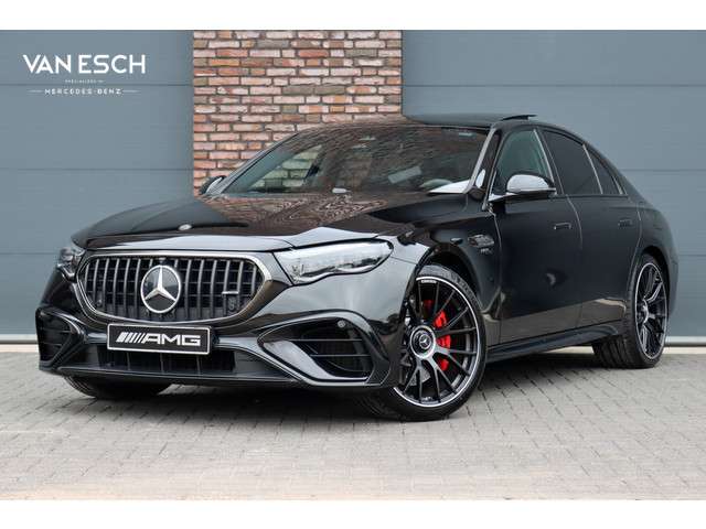 Mercedes-Benz E-klasse AMG 53 4MATIC+ Premium+ | MBUX Hyperscreen | Achterasbesturing | Distronic | AMG Drivers Package | Burmester | Digital Light | Stoelverwarming V+A | Performance-Stoel |