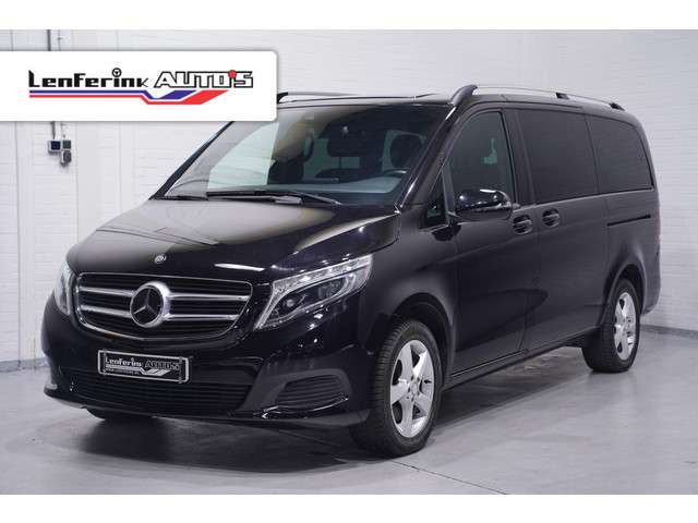 Mercedes-Benz V-klasse 250d Lang Avantgarde 7 Pers. Distronic, LED Camera, Leder Zwart, 2x Schuifdeur, Navi, Marge Auto