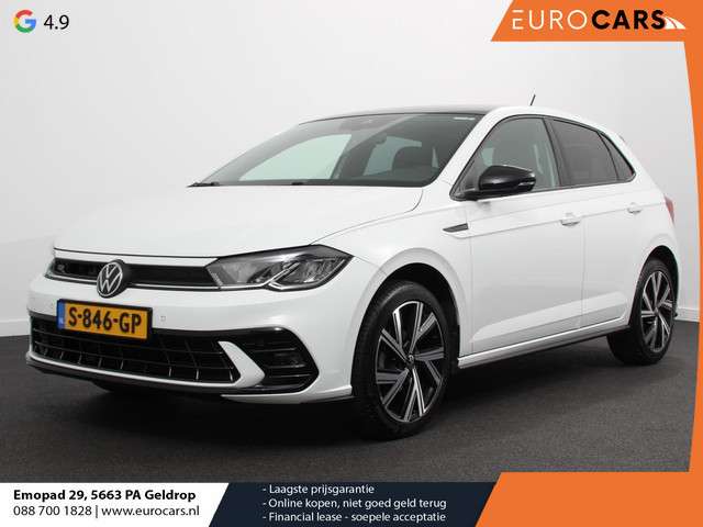 Volkswagen Polo 1.0 tsi r-line dsg navigatie app connect climate control dab led parkeer sensoren cruise control adaptive lichtmetalen velgen foto 23