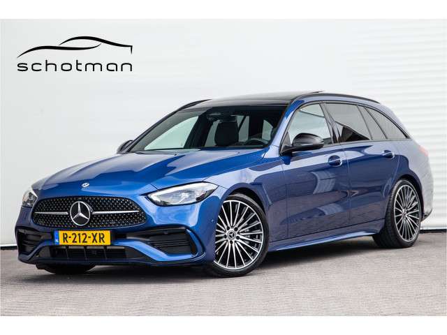 Mercedes-Benz C-klasse Estate 200 AMG Nightpakket, pano, Camera, 19" ,Carplay, 2022