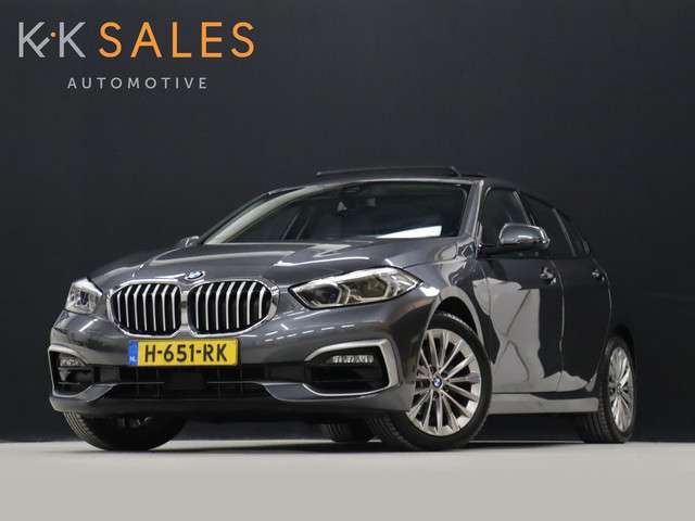 Bmw 1 Serie 1-serie 118i high executive edition [schuifkanteldak, apple carplay, android, vol leder, camera, stoelverwarming, cruise, climate, nieuwstaat] foto 8