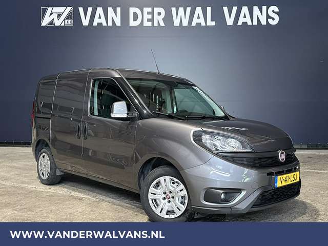 Fiat Doblo cargo 1.3 mj l1h1 euro6 airco | 3-zits | camera | navigatie | cruisecontrol | parkeersensoren | zijdeur, bijrijdersbank foto 21