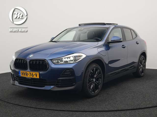 BMW X2 xDrive25e Sportline  Plug In Hybrid 220pk Dealer O.H PHEV | Panodak | Adaptive Cruise | Camera | 18" L.M | Navi Pro | Lederen Bekleding | Sfeerverlichting | Keyless |