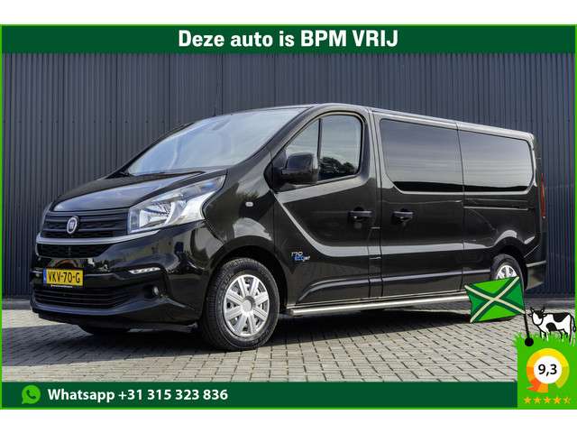 Fiat Talento 2.0 MultiJet | 170PK | Leder  | 5-Zits | | L2H1 | Camera | Navi | Zijschuifdeur R+L | Cruise | Airco | PDC | Euro 6