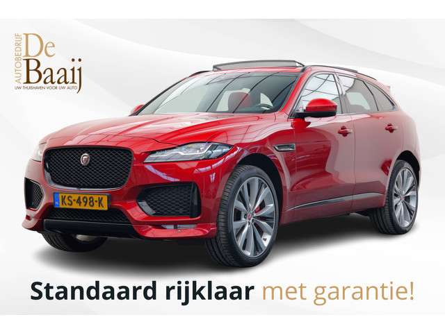 Jaguar F-PACE 3.0 S AWD 30d | Pano | Schnitzer | Leer | Meredian | Trekhaak
