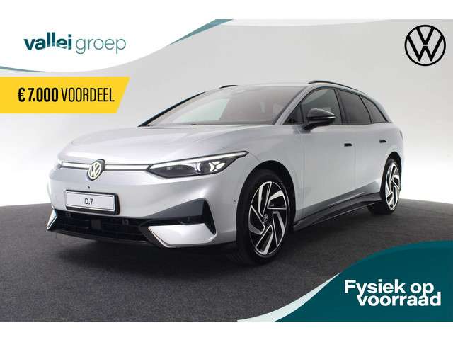 Volkswagen ID.7 tourer first edition 77 kwh 210 kw / 286 pk | warmtepomp | iq light | dcc | harman kardon sound | navi foto 3