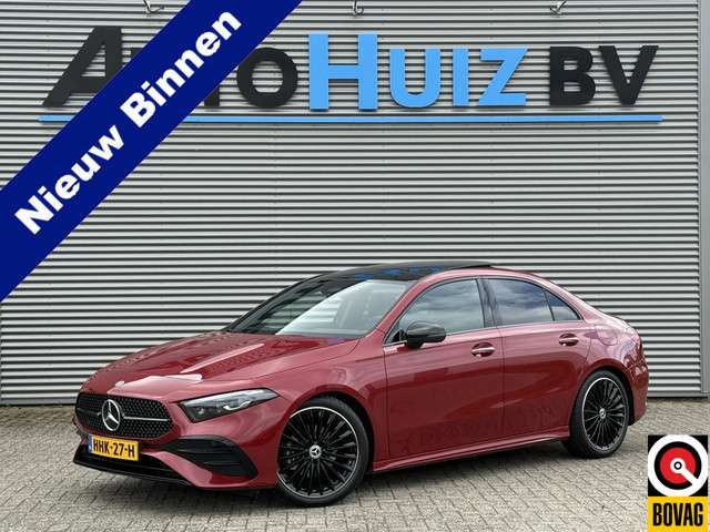 Mercedes-Benz A-Klasse a-klasse 180 star edition amg line 19 inch panoramadak trekhaak achteruitrijcamera foto 7