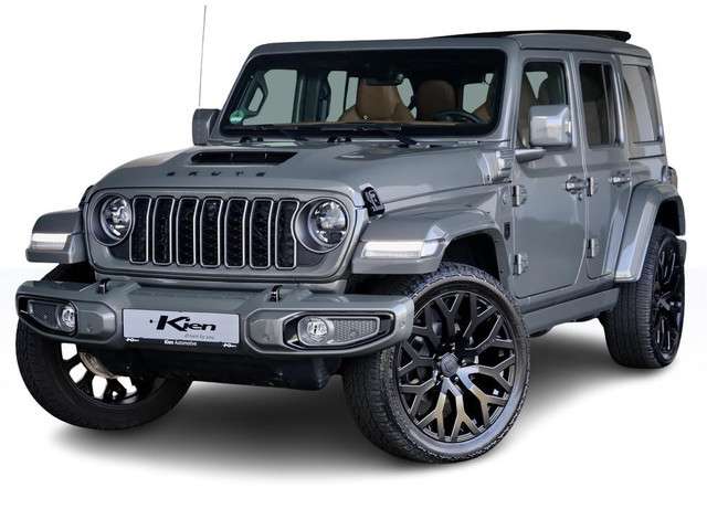 Jeep Wrangler brute richmond 4xe 380 sky vieuw | electric treeplanken | sun roof | 22 inch | foto 5