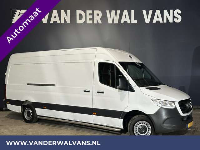 Mercedes-Benz Sprinter 315 cdi 150pk 9g-tronic automaat l3h2 *post nl inrichting* euro6 airco | camera | cruisecontrol apple carplay, android auto, navigatie, sidebars, 270 graden achterdeuren, schappen, doorloopdeur foto 10