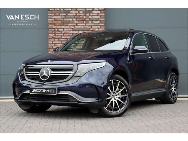 Mercedes-Benz EQC 400 4-MATIC AMG Line 80 kWh | ex BTW €39.000,- | Schuifdak | Distronic+ | Memory | Verwarmd Stuurwiel | Surround Camera | Leder | Keyless Go | Augmented Reality | Voorklimatisering |
