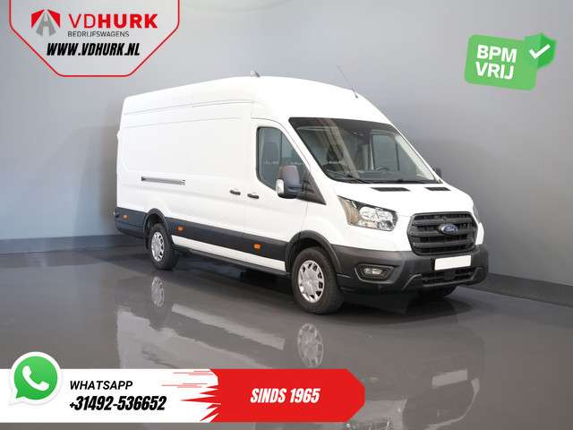 Ford Transit 350 2.0 tdci 170 pk l4h3 bpm vrij! trend jumbo rwd/ 270 gr.deuren/ camera/ pdc v+a/ cruise/ airco foto 2