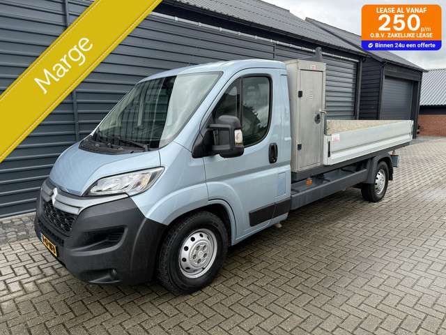 Citroen Jumper citroen  bestel 35 2.2 bluehdi 165 pk l3 open laadbak airco navi foto 6