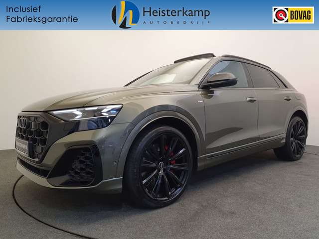 Audi Q8 60 TFSI e quattro Pro Line S Competition Oak green individual, nwprijs 161500
