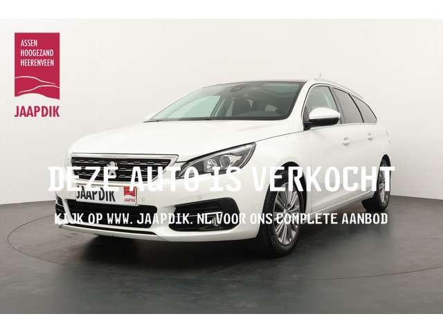 Peugeot 308 sw bwj 2020 1.2 131 pk blue lease premium automaat / carplay / panoramadak / camera / half leder / navi / clima / cruise / bluetooth / lane assist / parkeersensoren / lmv 16 inch / dab / multifunct. stuur / isofix / led foto 6