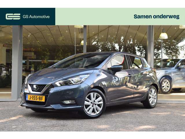 Nissan Micra 1.0 ig-t n-connecta n design / navi / camera / carplay / lm velgen /pdc foto 9