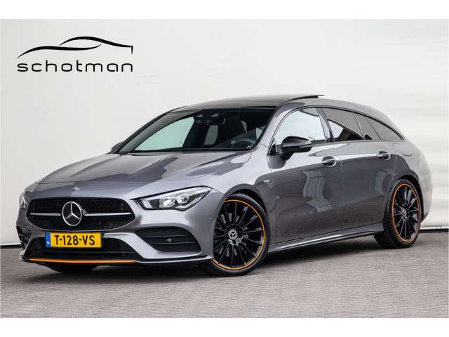 Mercedes-Benz CLA-klasse Shooting Brake 200 AMG Premium Orange Art Edition, Pano, Widescreen, Distronic 2020