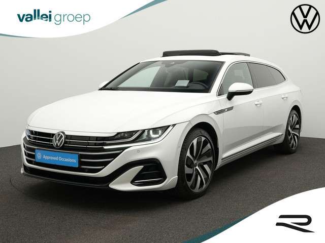 Volkswagen Arteon shooting brake 1.4 tsi 218 pk dsg ehybrid  r-line business+ | panoramadak | trekhaak | leder | geheugen-/massagestoel | navigatie discover pro | adaptief onderstel | rondomzicht camera foto 4