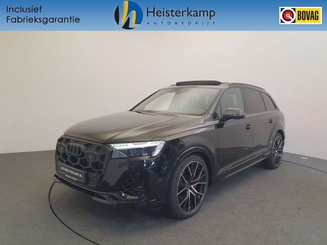 Audi Q7 60 TFSI e quattro Pro Line S Competition 490 PK Panoramadak, Trekhaak, Massage, Stoelkoeling, Head-Up, Luchtvering, 22"