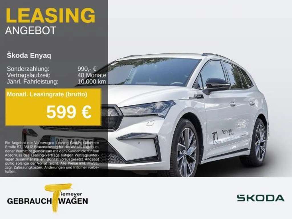 Skoda Enyaq 2023 Elektrisch