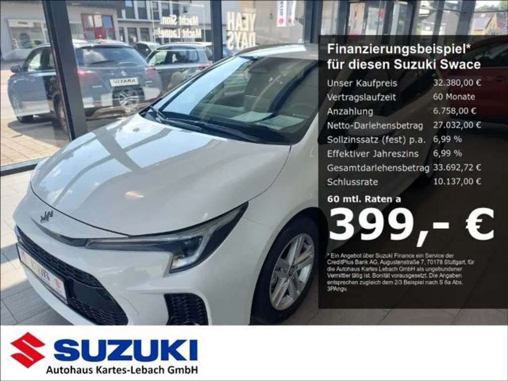 Suzuki Swace 2024 Hybride Benzine