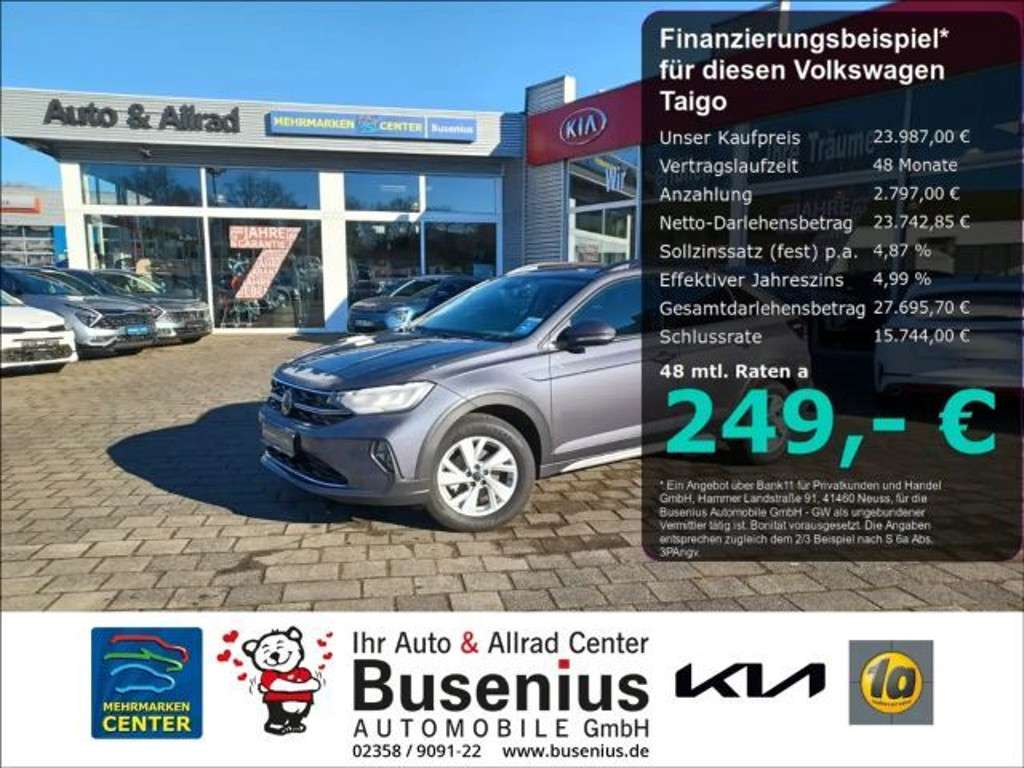Volkswagen Taigo 2022 Benzine