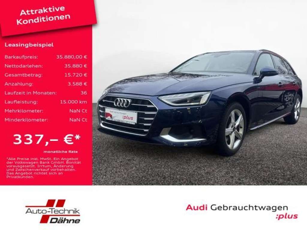 Audi A4 2023 Benzine