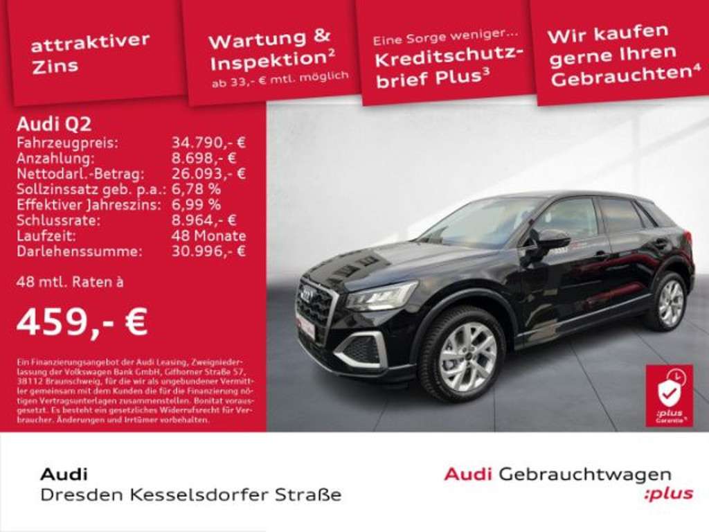 Audi Q2 2024 Benzine