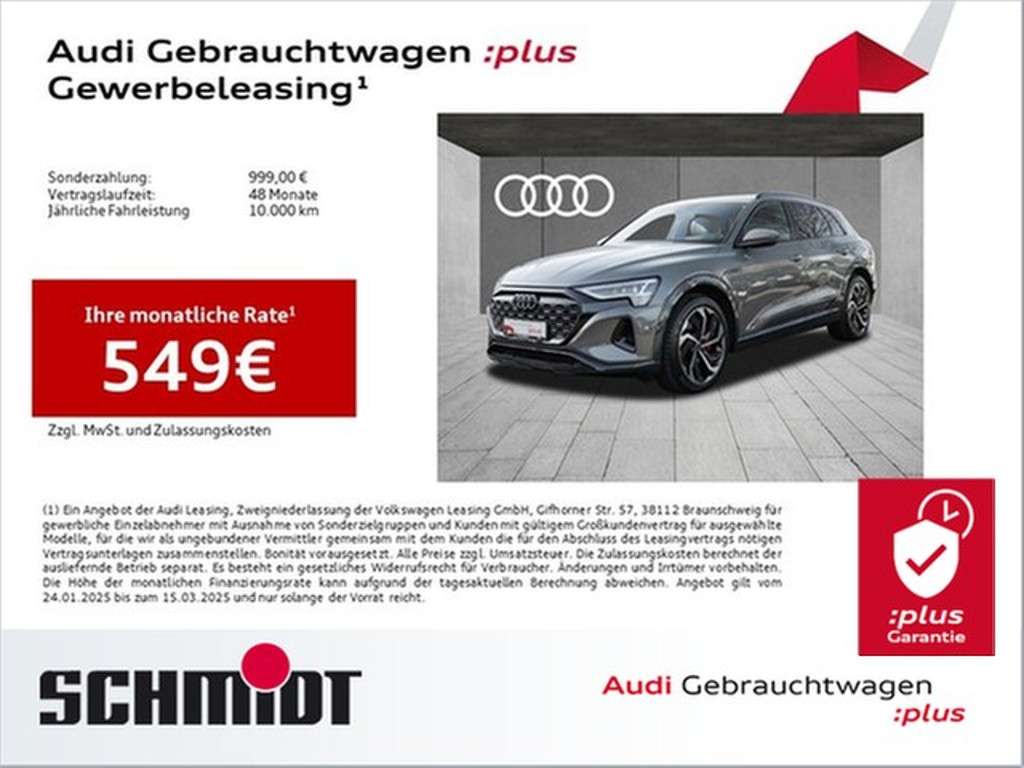 Audi Q8 e-tron 2024 Elektrisch