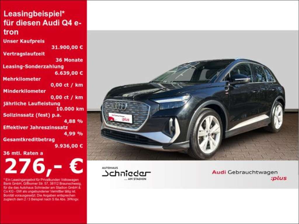 Audi Q4 e-tron 2021 Elektrisch