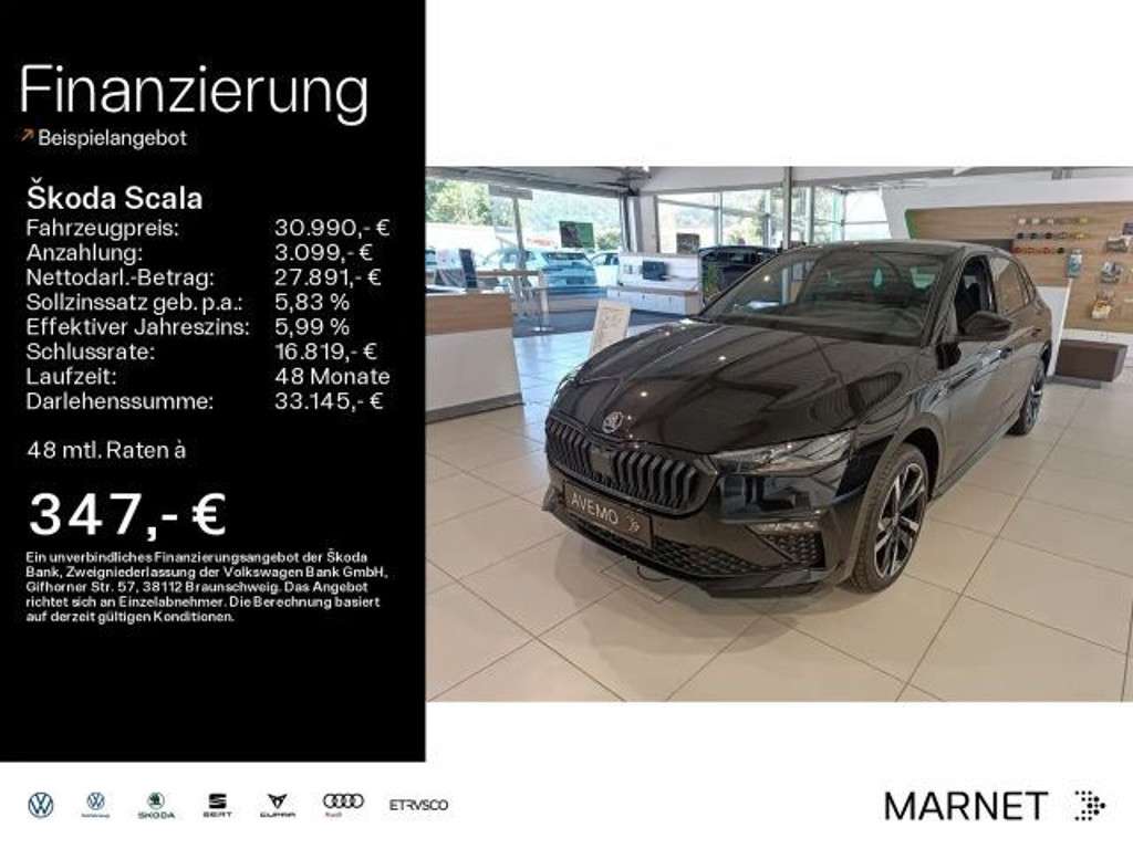 Skoda Scala 2025 Benzine