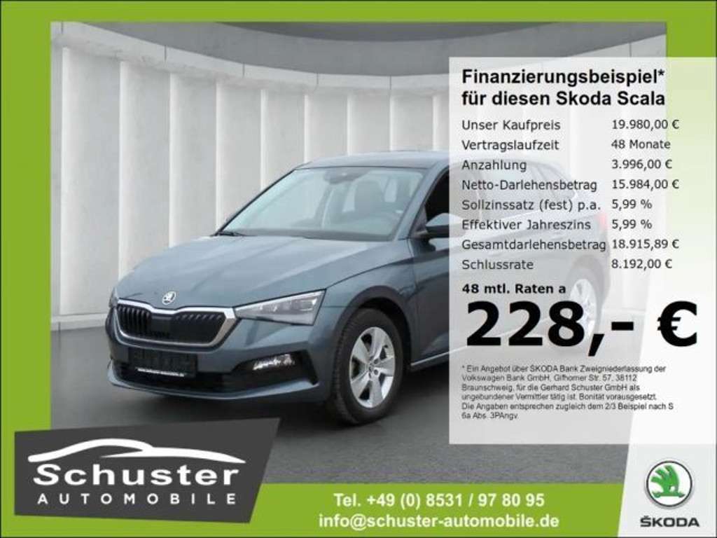 Skoda Scala 2021 Benzine