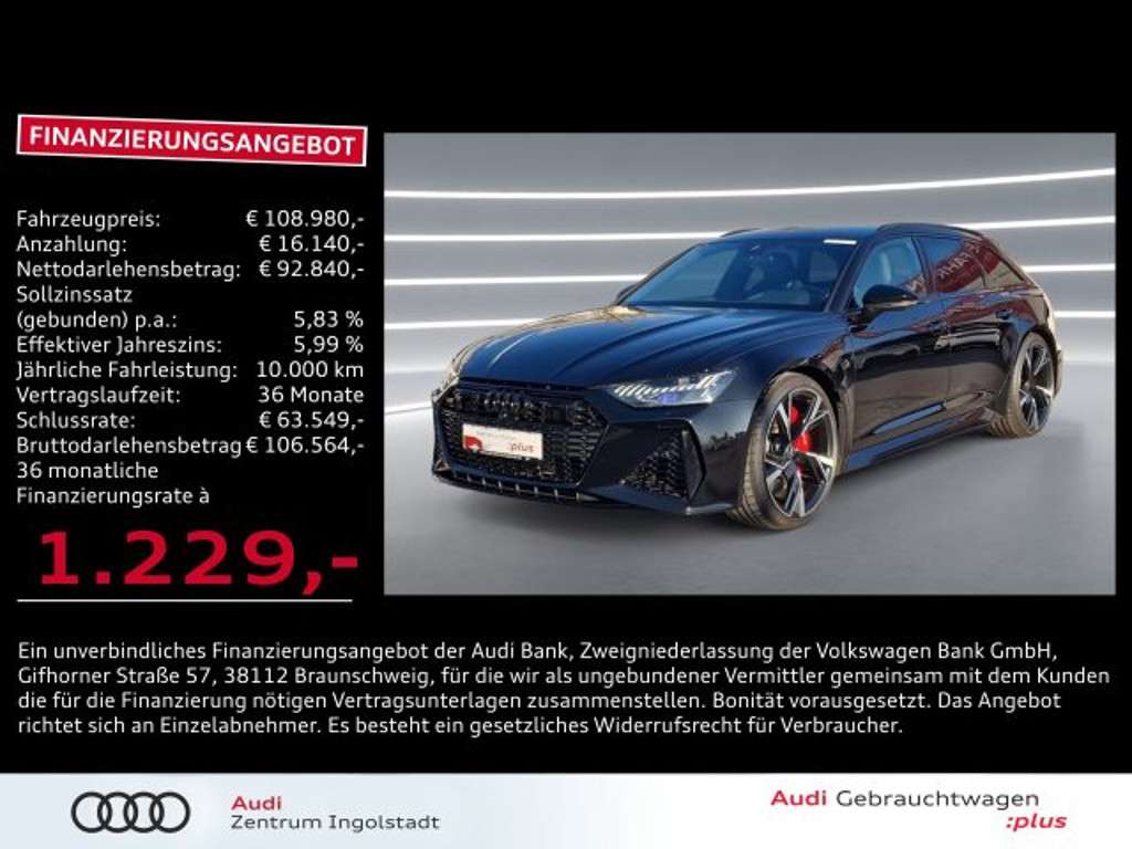 Audi RS6 2022 Benzine