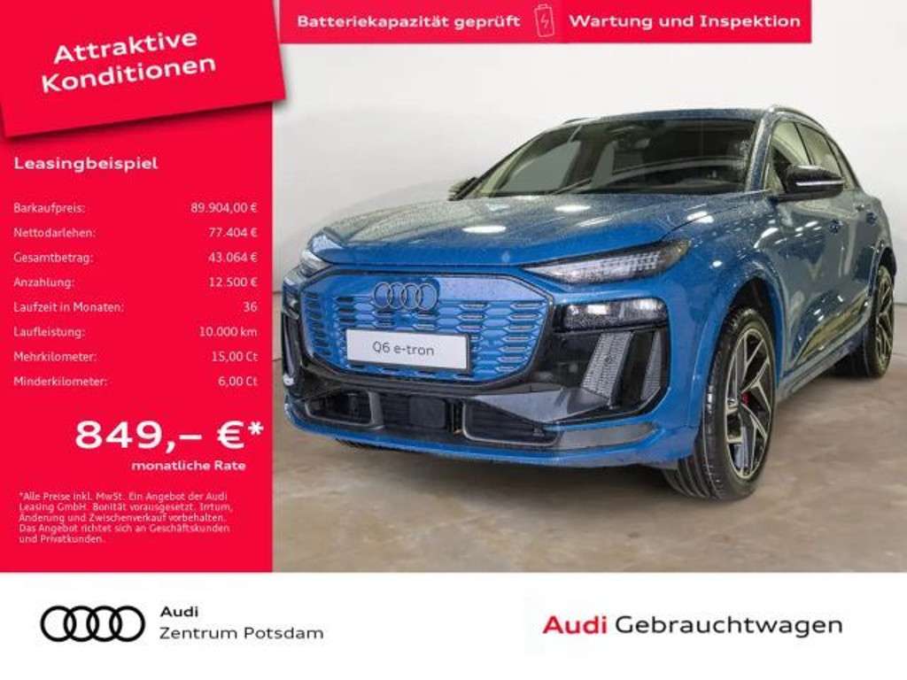 Audi Q6 e-tron 2025 Elektrisch