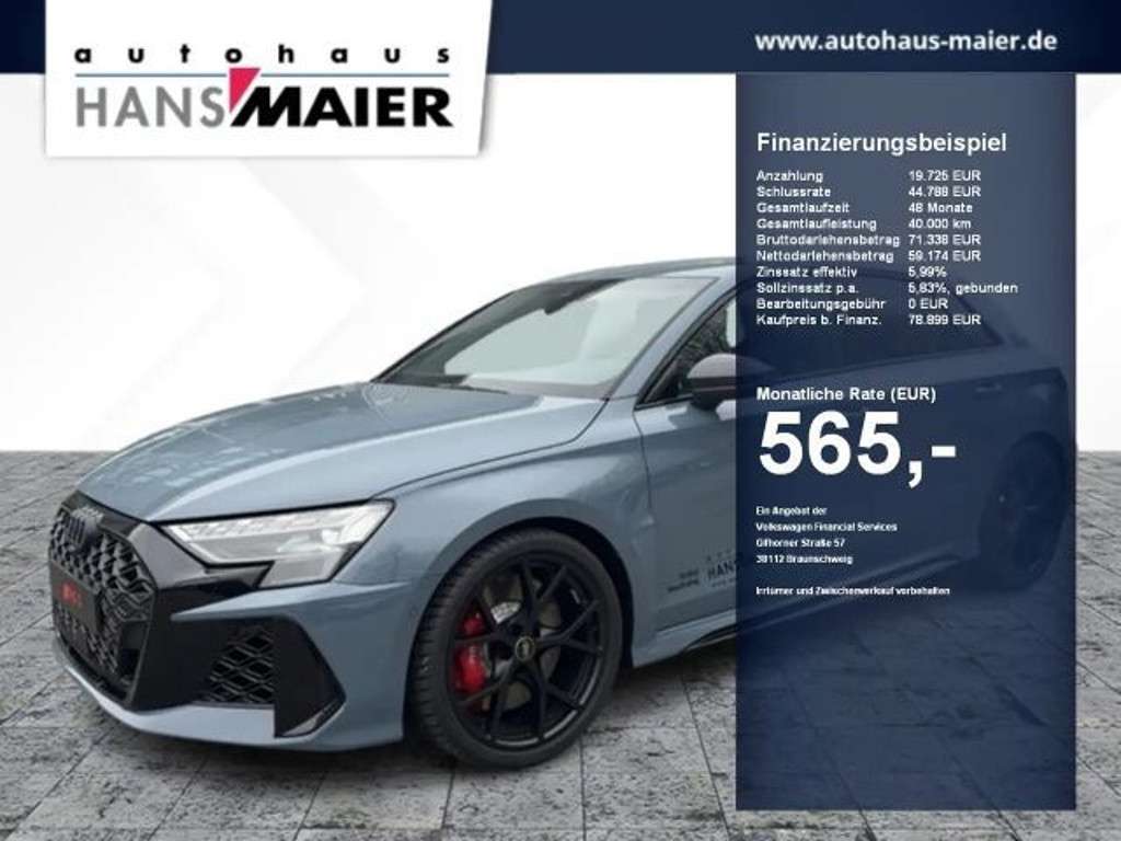 Audi RS3 2025 Benzine