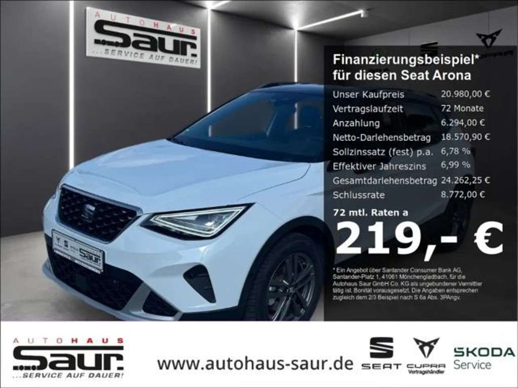 Seat Arona 2024 Benzine