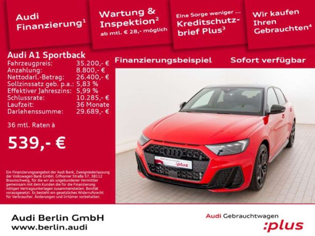 Audi A1 2025 Benzine