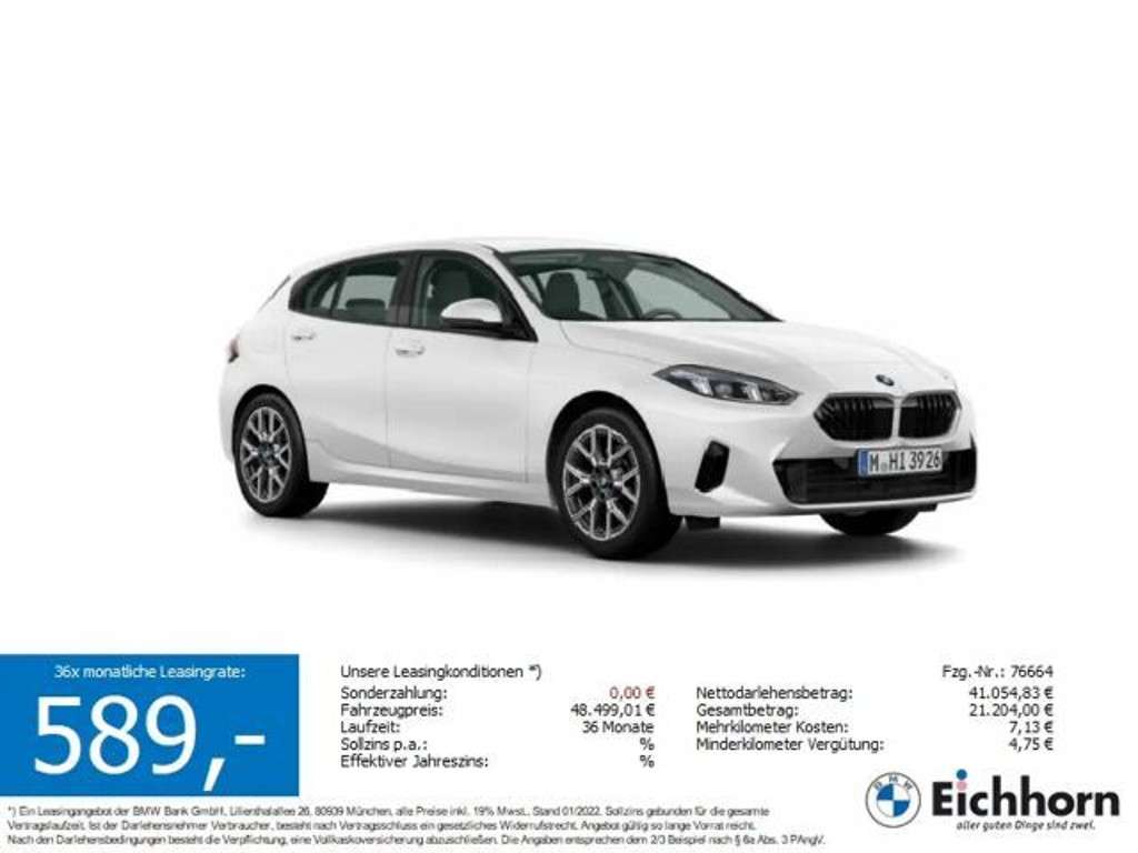 BMW 1 Serie 2025 Diesel