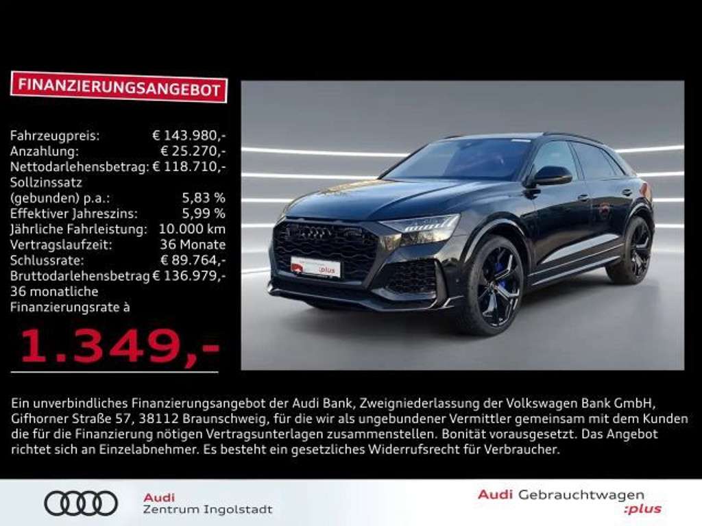 Audi RS Q8 2023 Benzine