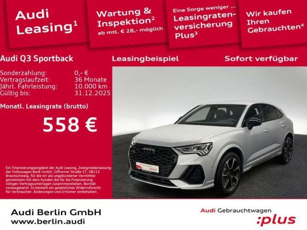 Audi Q3 2025 Benzine