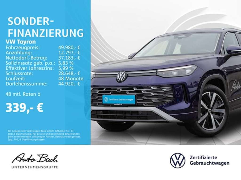 Volkswagen Tayron 2025 Benzine