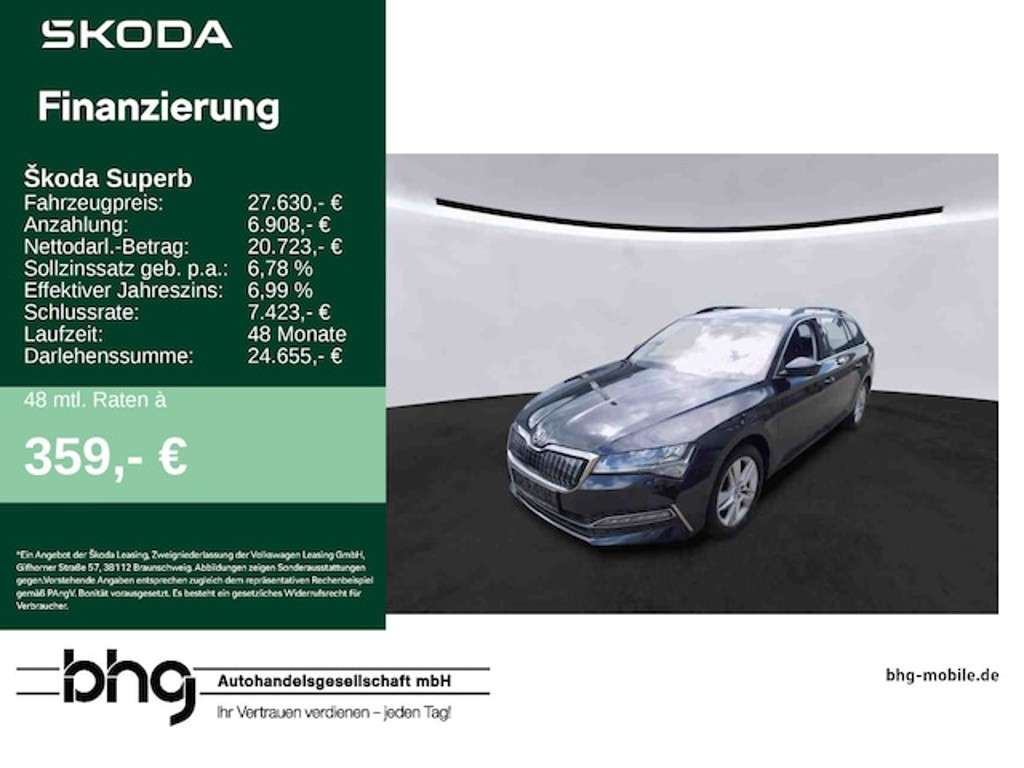 Skoda Superb 2022 Hybride Benzine
