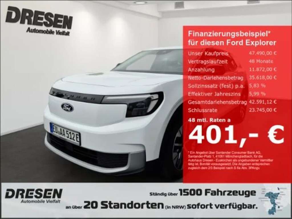 Ford Explorer 2025 Elektrisch