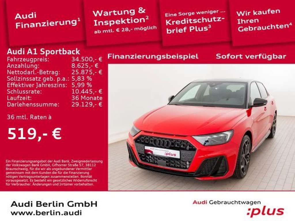 Audi A1 2025 Benzine