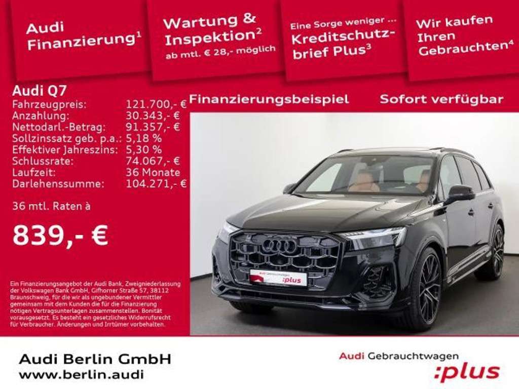 Audi Q7 2025 Hybride Benzine